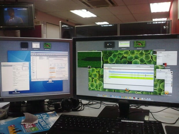 Hackintos PC dengan dual monitor