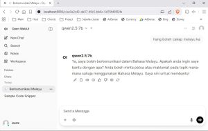 Setup Ollama & Install Qwen 2.5 / CodeGemma 7B di Ubuntu WSL dengan Open WebUI