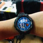 Amazfit T-Rex Pro smartwatch untuk lengan kecik